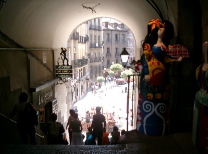 Plaza Mayor Eingang